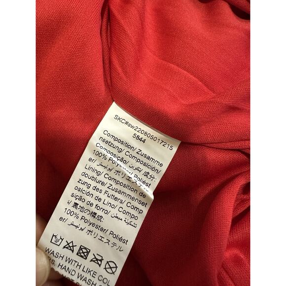 Faeriesty Red Off Shoulder Sequin Gown Women Sz M Formal Prom Birthday NYE Dress - Picture 8 of 10